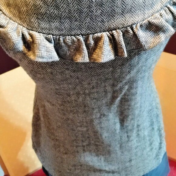 Ella Moss fitted wear to work ruffle top - Picture 2 of 9